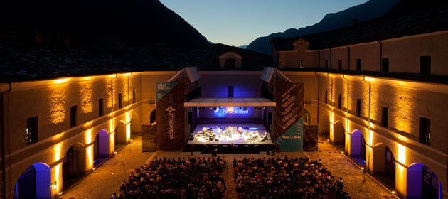 Ecco i nomi del Festival Musicastelle in Blue 2013! Dal 19 al 21 luglio al Forte di Bard.