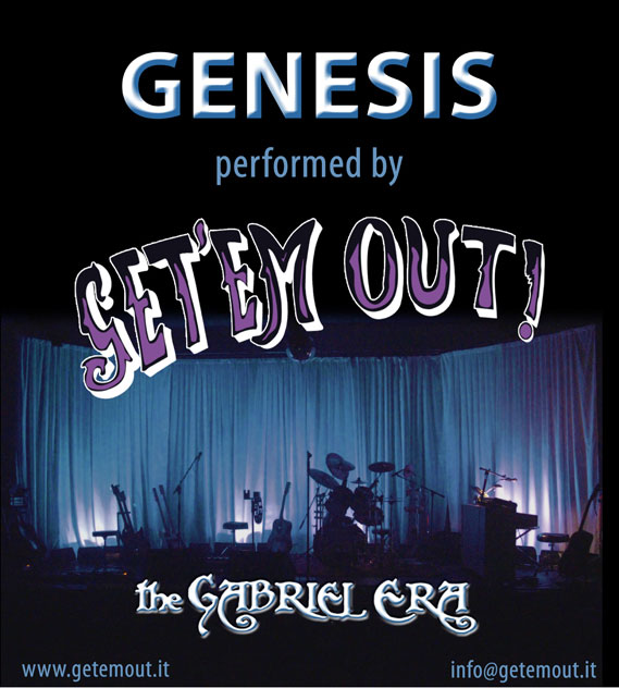 Get’em Out – Genesis Tribute 06/10/2013 21.00