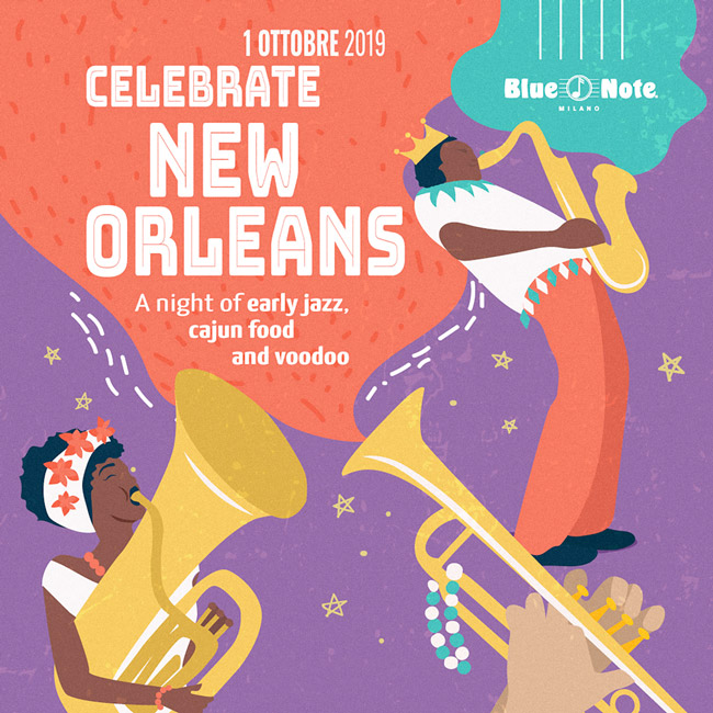 Celebrate New Orleans! A Night of Early Jazz, Cajun Food and Vodoo 01/10/2019 21.00