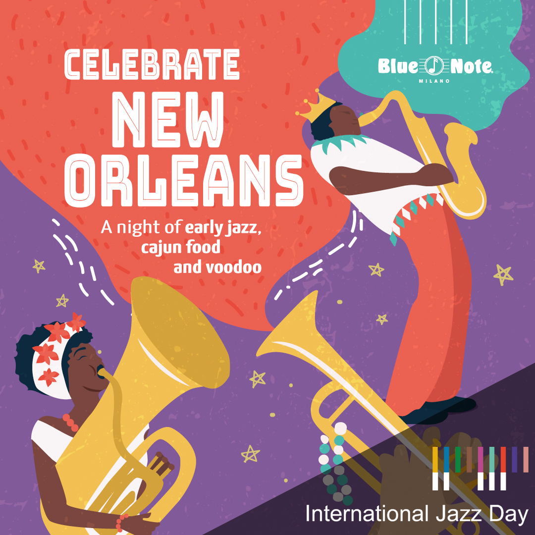 International Jazz Day: Celebrate New Orleans! 30/04/2023 22.30
