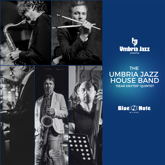 The Umbria Jazz House Band – Dear Dexter 18/05/2023 20.30