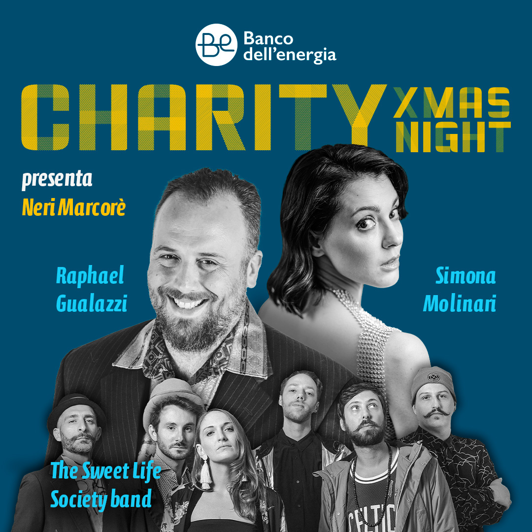 Charity Xmas Night con Simona Molinari, Raphael Gualazzi e Neri Marcorè 12/12/2023 20.15