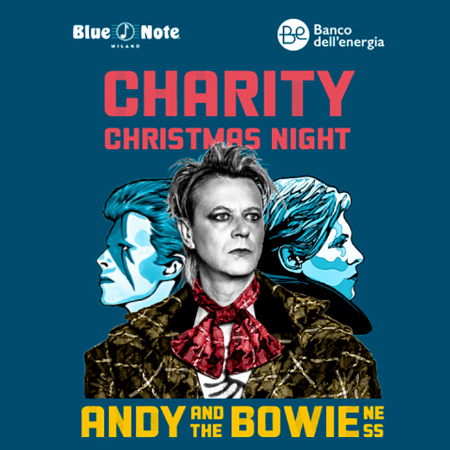 Charity Christmas Night con Andy and The Bowieness 10/12/2024 20.15