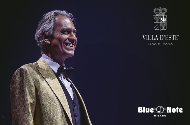 Il Maestro Andrea Bocelli dal vivo a Villa D’Este – 20 Agosto 2025