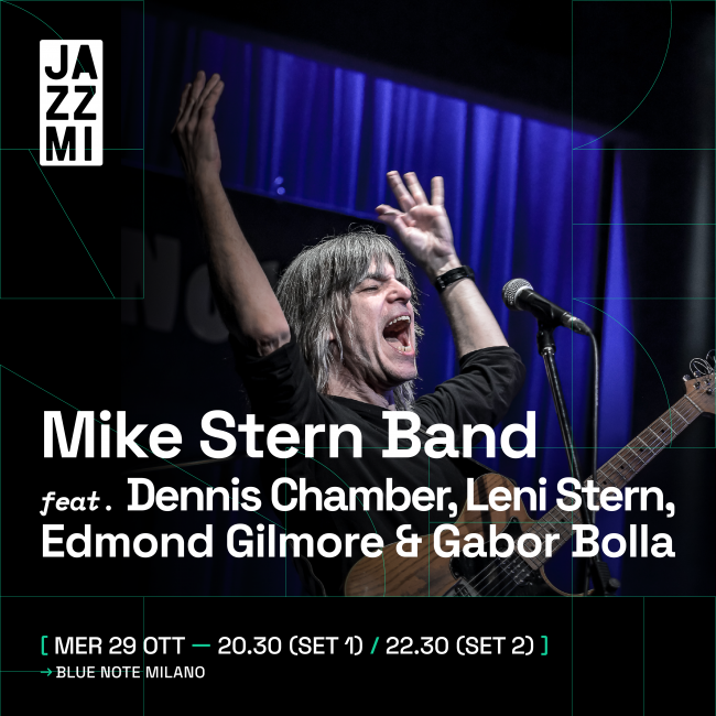 Concerto JAZZMI 2025: Mike Stern Band - 29 Ottobre 2025