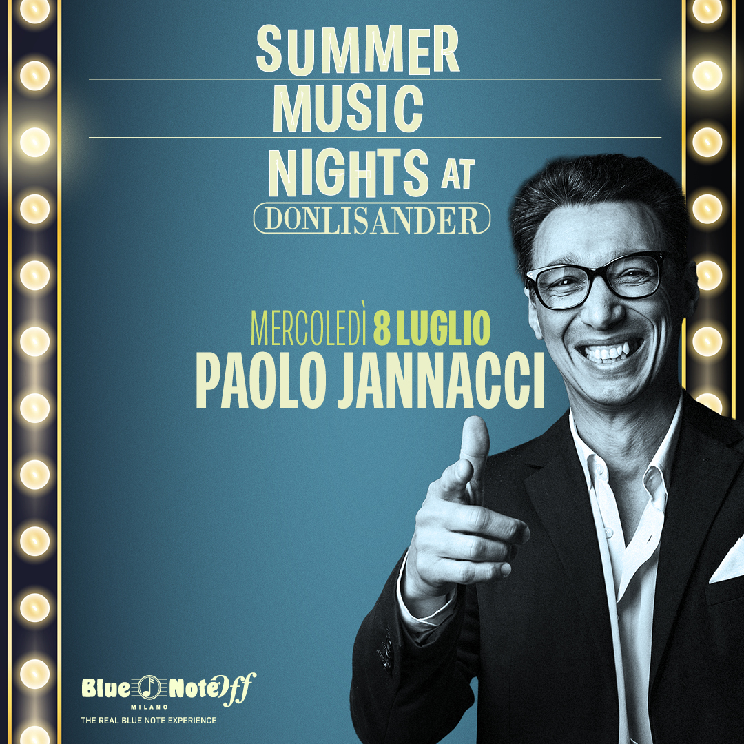 Paolo Jannacci Duo – Summer Music Nights at Don Lisander 08/07/2026 19.45